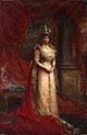 HM Queen Alexandra in Coronation Robes